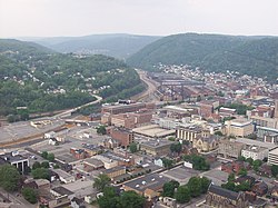 View of Johnstown from the Inclined Plane