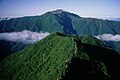 Mount Senjō and Mount Komatsu from Mount Kaikoma