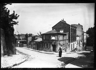 La Maison rose en 1911.