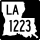 Louisiana Highway 1223 marker