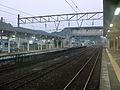 View of station platforms