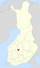 Lage von Multia in Finnland