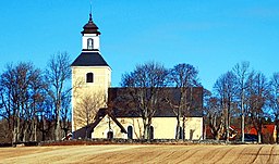 Närtuna kyrka i mars 2009