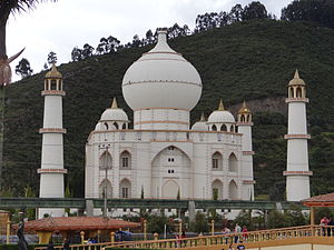 Replica Taj Mahal in Jaime Duque Park