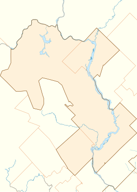 Voir sur la carte administrative d'agglomération de recensement de Shawinigan
