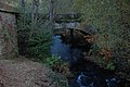 A ponte da Foz, sobre o río Chamoso, preto da desembocadura no río Miño, entre os concellos de Lugo e O Corgo.