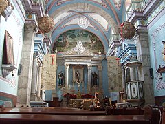 Intérieur de l'église.