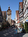 Gelbinger Gasse mit Josenturm