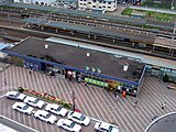 2011年1月までの旧駅舎（2004年6月）