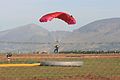 Parachutiste lors du stage international de parachutisme de Béni Mellal.