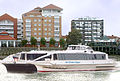 Un Thames Clipper à Londres