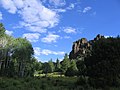 Three Mile Canyon vu de la route 083