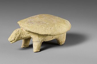Tortoise figurine, ceramic, Near East, 3rd millennium BC