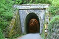 Tunnel und Brücke der Schmalspurbahn Luxemburg–Echternach („Charly“)