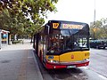Autobus ayant pour terminus la station Esperanto, Varsovie (Pologne)