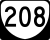 State Route 208 Business marker