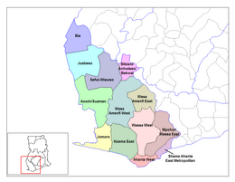 Distretto di Bia – Mappa