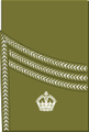 1902 to 1920 major's sleeve rank insignia (Scottish pattern)