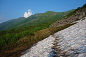 美瑛富士の登山道からオプタテシケ山・ベベツ岳