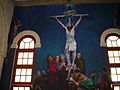 Mural in church.