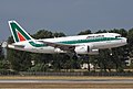 알리탈리아 항공의 에어버스 A319-100