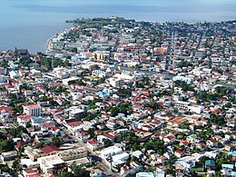 Ilmakuva Belize Citystä