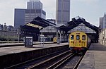 The platforms at Broad Street station in 1983