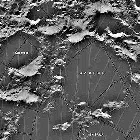 Фрагмент карты LAC-144, ориентирован на северо-восток.