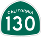 State Route 130 marker