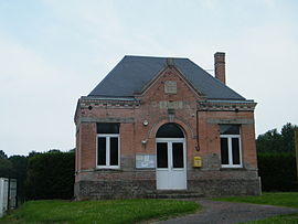 The town hall in Cayeux-en-Santerre