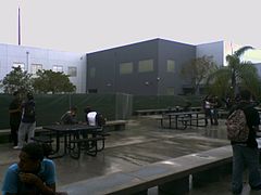 A food court being added to the patios in early 2008