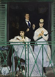 The Balcony, by Édouard Manet