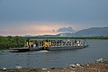 Ferry crossing the Nile River in Uganda