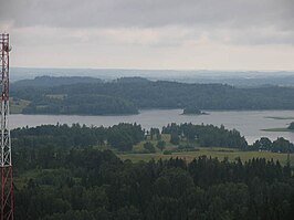 Uitzicht vanaf de Gaiziņkalns