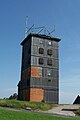 Der zweite Turm auf dem Inselsberg, 1957 für ein Richtfunknetz der DDR erbaut. Foto von 2011.