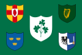 Flag of the Ireland Rugby Union Team