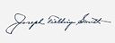 Firma de Joseph Fielding Smith