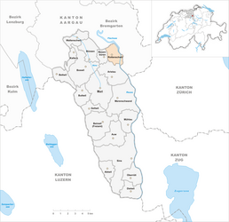 Rottenschwil – Mappa