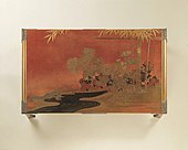 Maki-e Writing-table, by Shirayama Shosai, Meiji period, 19th century, Khalili Collection of Japanese Art