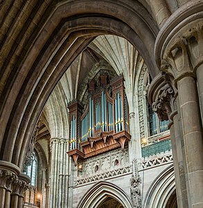 Organ of Lichfield Cathedral, by Diliff