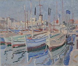 « Le Vieux-Port », Marseille, vers 1956