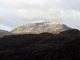 Vue de Moel Hebog depuis le sud.