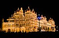 Lighting of Mysore Palace during Mysore Dasara (2012)