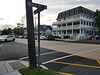 Modern Ocean Grove cityscape