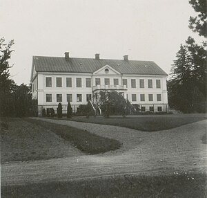 Huvudbyggnaden år 1948.