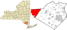Location in Orange County and New York