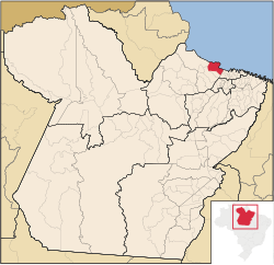 Location in the State of Pará