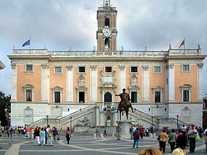 Palais sénatorial, Rome.