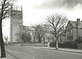 The old St Barnabas church, after the building of the tower in 1904