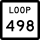 State Highway Loop 498 marker
